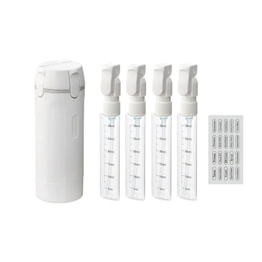 🎁4-in-1 Leakproof Rotatable Travel Dispenser Set