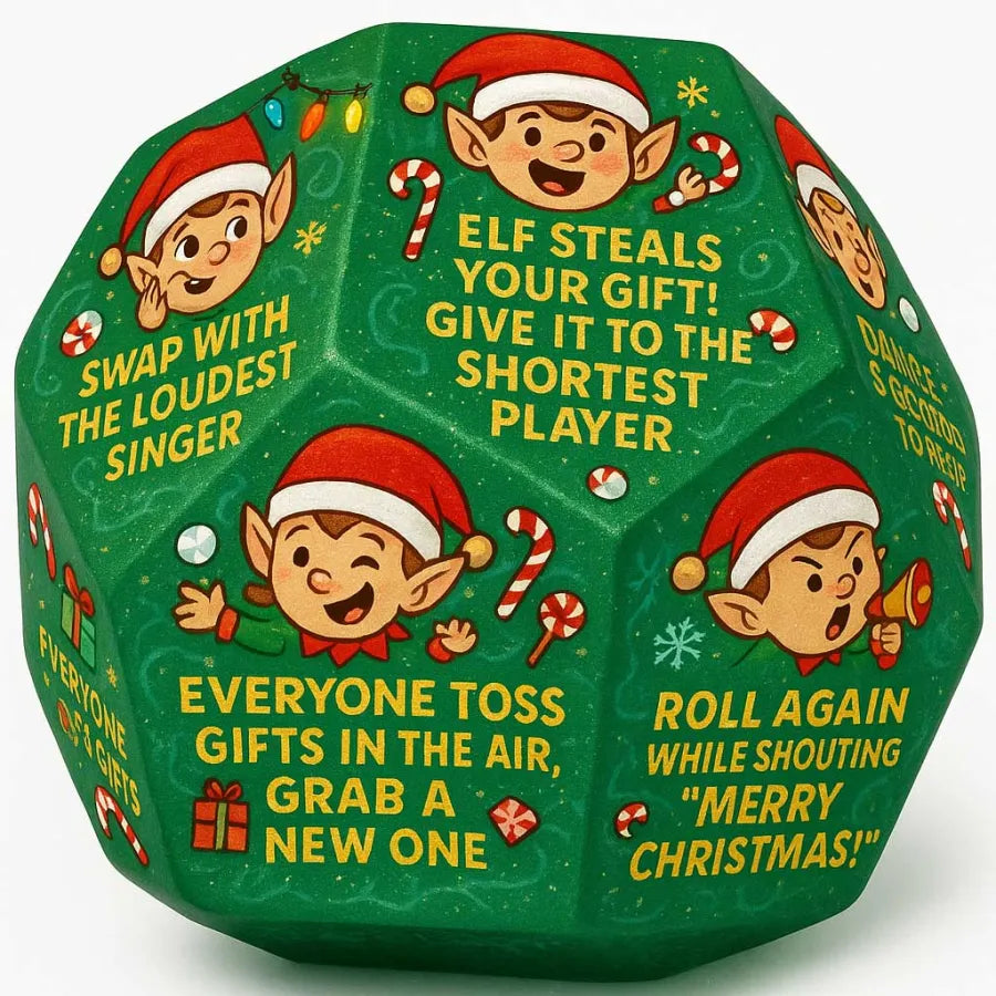 Christmas Early Sale π
π₯ Hilarious Christmas Gift Exchange Party GameDice