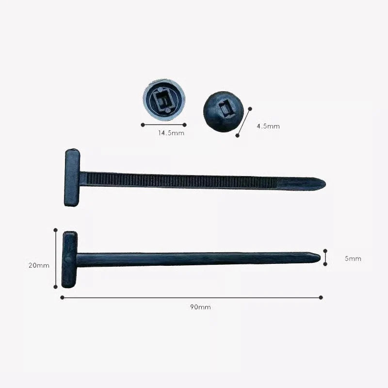 π Instant Car Fix π§ Nylon Universal Cable Tie Buckle - For Quick, Secure Vehicle Part Fastening!