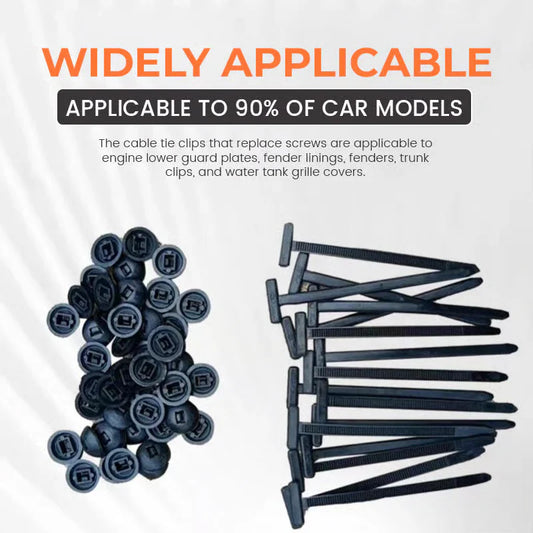 π Instant Car Fix π§ Nylon Universal Cable Tie Buckle - For Quick, Secure Vehicle Part Fastening!