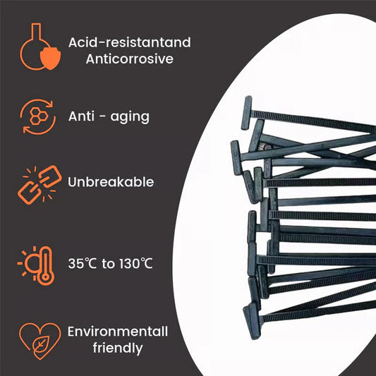 π Instant Car Fix π§ Nylon Universal Cable Tie Buckle - For Quick, Secure Vehicle Part Fastening!