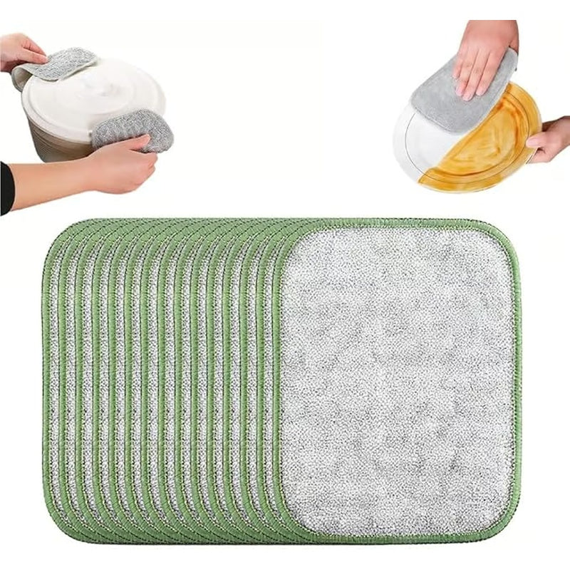 šOn Saleā”Double-Sided Non-Scratch Scrubber - Steel Wire Cleaning Cloth for Pots, Pans & Cookware