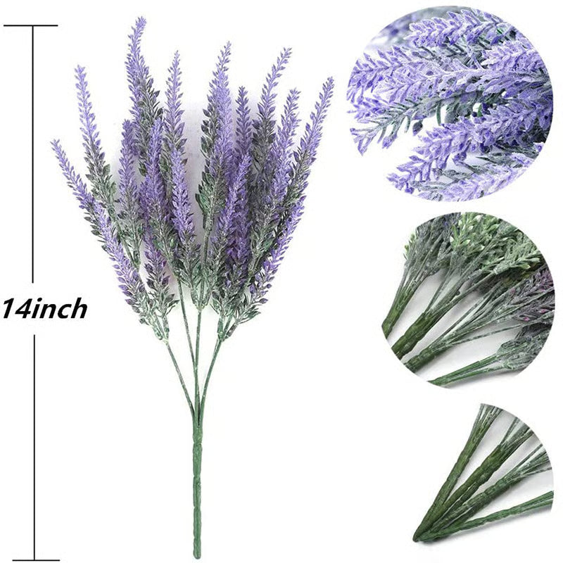 Outdoor Artificial Lavender Flowersđ