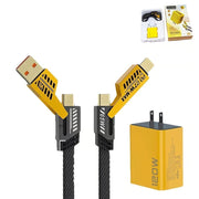 120W Dual USB & Dual Type-C Fast Charger
