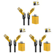 120W Dual USB & Dual Type-C Fast Charger