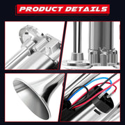 🚨135dB Super Loud 12V Train Air Horn – Safe, Durable & Easy Install! 🚛🎺