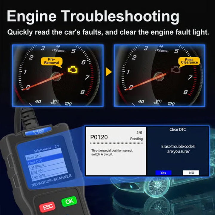 🎁2026 Hot Sale 50% OFF💥BT100 Car Battery Tester 12V Load Tester