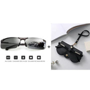 🥳2026 HOT SALE🥳💞50K+ SOLD!🕶️🌦️ Upgraded Photochromic Lenses 50% OFF! Anti-glare polarization meets smart light adaptation. A stylish, intelligent choice for your eyes. 💎😎