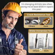 🔥2026 Hot Sale🔥High-Strength 4-Flute Serrated Eccentric Drill Bit Kit