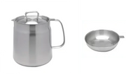 304 Stainless Steel, Large Capacity, Versatile Oil Filter Vessel（ Free shipping ）