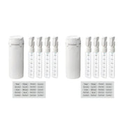 4-in-1 Leakproof Rotatable Travel Dispenser Set