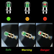 🔥 4Pcs Car Tire Pressure Monitor Valve Stem Caps