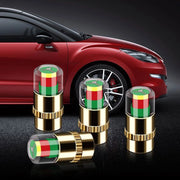🔥 4Pcs Car Tire Pressure Monitor Valve Stem Caps