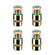 🔥 4Pcs Car Tire Pressure Monitor Valve Stem Caps