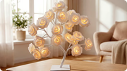 📢📢50% OFF！！⏰🌹Rose Flower Design Tree Night Light🌟