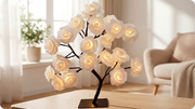 📢📢50% OFF！！⏰🌹Rose Flower Design Tree Night Light🌟