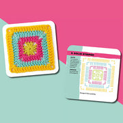 【50 Unique Designs】Crochet Card Set