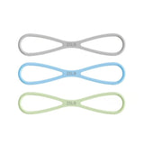 8-Shaped Silicone Resistance Band with Massage Grip