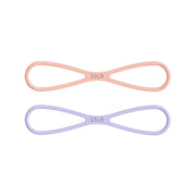 8-Shaped Silicone Resistance Band with Massage Grip