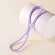 8-Shaped Silicone Resistance Band with Massage Grip