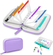 🔥💊A8 Waterproof Pill Case Set – For 7 to 14 days of medication & vitamins 💧Waterproof & shatterproof