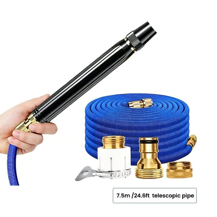 Adjustable Metal Nozzle Garden Hose Sprinkler