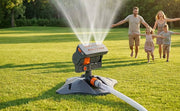 Adjustable Oscillating Sprinkler Wide Coverage