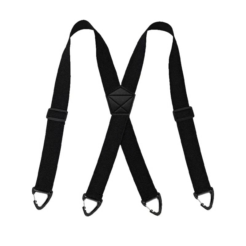 👔 Heavy Duty Work Suspenders | X-Back Adjustable Design