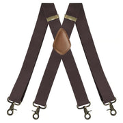 🧵 Adjustable X-Back Suspenders | For Work Wear