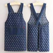 Adult Jour Apron - Lightweight Cotton Apron with Front Pocket, Ideal for Everyday Use, Waist Strap