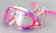 Anti-Fog Swimming Goggles for Kids with Nose Clip & Ear Plugs