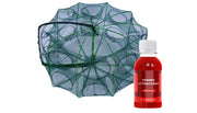 Auto-Foldable Strengthened Fishing Trap Net