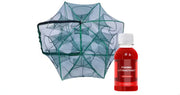 Auto-Foldable Strengthened Fishing Trap Net