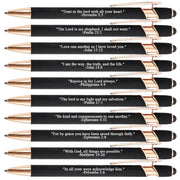 Bible Verse Ballpoint Pen Set (10PCS)