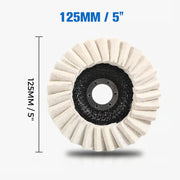 🎁Black Friday Sale - Limited time 49% OFF🎁✨Wool Felt Flap Polishing Disc