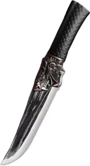 🔪Bone-cutting knife with dragon decoration and scabbard🍽️