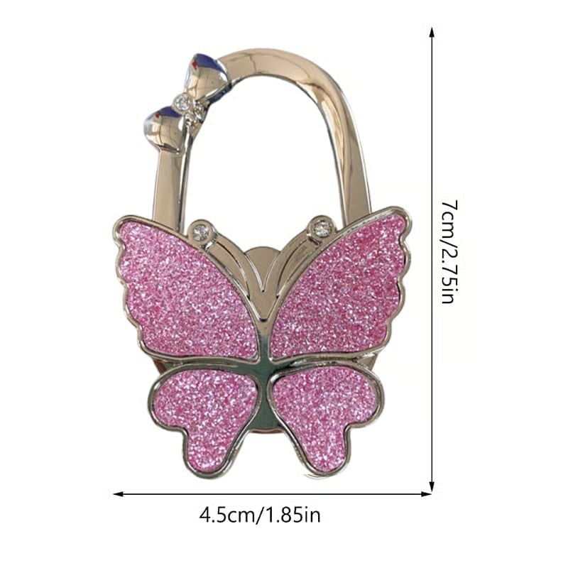 Butterfly Foldable Purse Hook