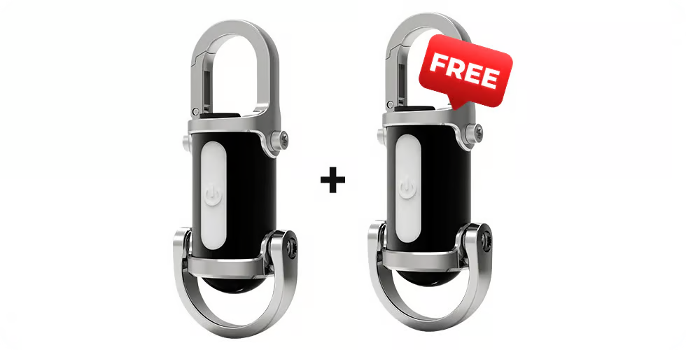 🔥Buy 1 gte 1 free🔥Portable Rechargeable Bright Keychain Flashlight