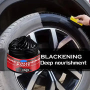 🚗 BUY 2 GET 1 FREE! ✨ Car Tire & Plastic Trim Renewal Paste – Restores Shine, Prevents Cracking & Easy Application 🛞