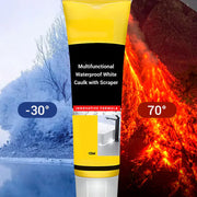 ✨Buy 2 Get 1 Free✨Multifunctional Waterproof White Caulk with Scraper