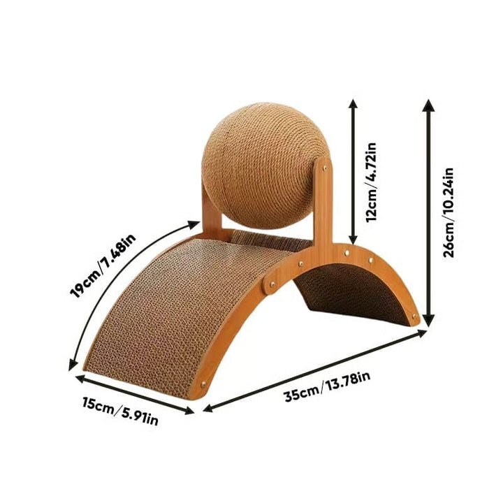 Cat Scratching Ball on Stand