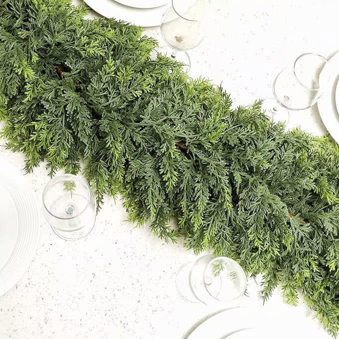 ✨ Christmas Artificial Cedar Garland