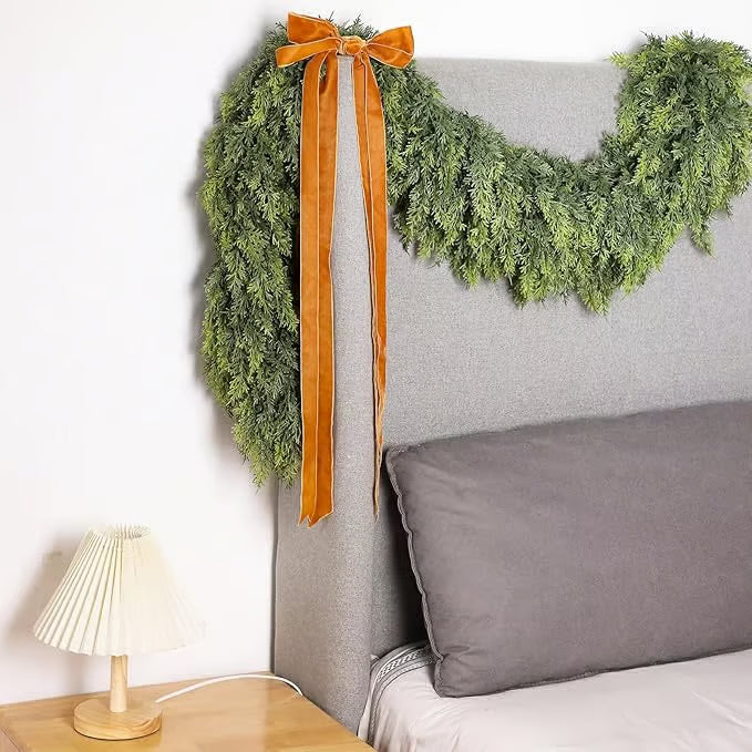 ✨ Christmas Artificial Cedar Garland