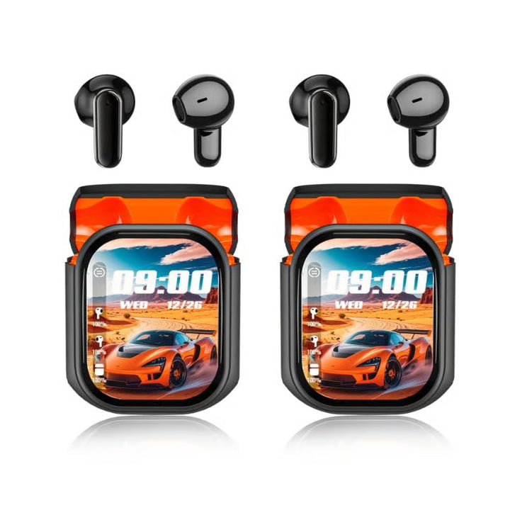 Color Screen Noise-Canceling Translation Earbuds