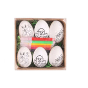 DIY hand-painted Easter eggs🥚