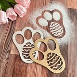 Easter Bunny Footprints Props