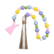 Easter Tassel Beaded Pendant