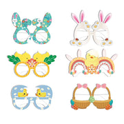 Easter Themed Paper Glasses