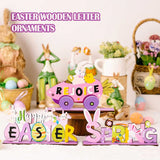 Easter Wooden Letter Ornaments