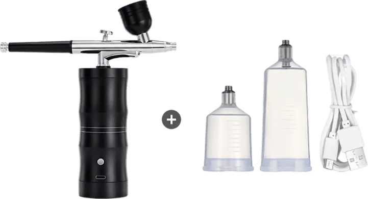 Electric Airbrush Kit with Compressor